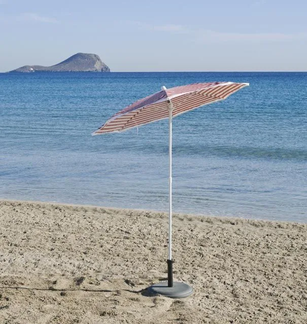 Sombrilla de playa inclinable Sombrilla de playa inclinable
