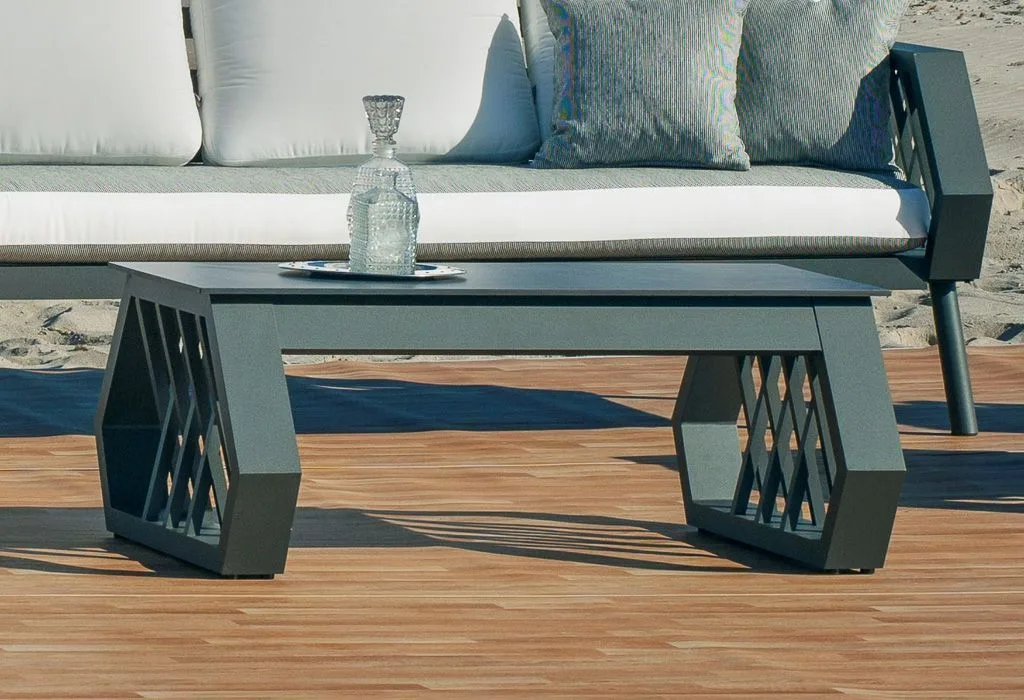 Mesa baja de centro para jardín Milano