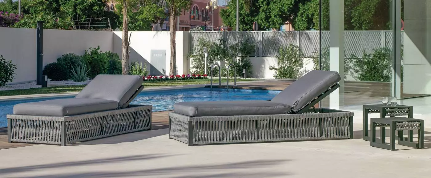 Cama de jardín cuerda Cayman 100