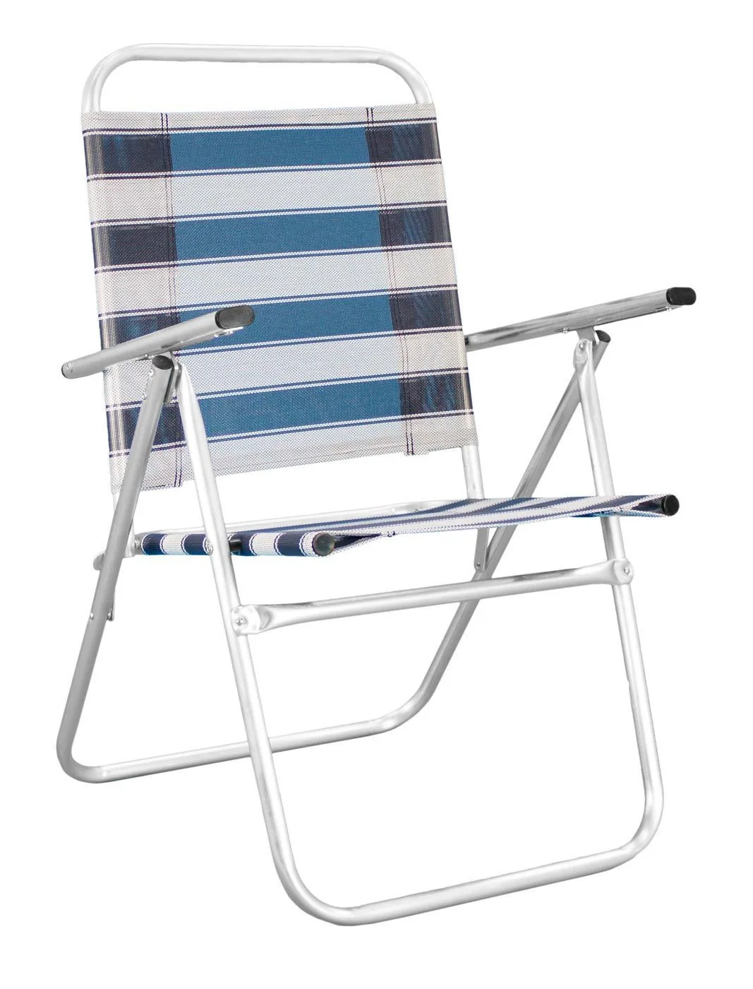 Silla de playa rayas azules Camelia