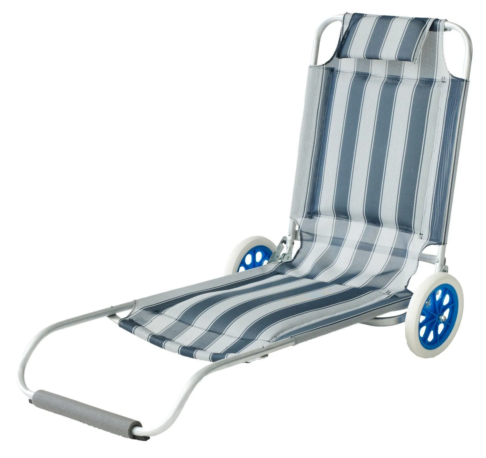 Tumbona carrito con ruedas para playa o jardín Caribe