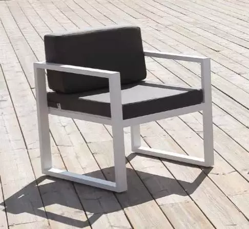 Sillón para jardín en aluminio Munich