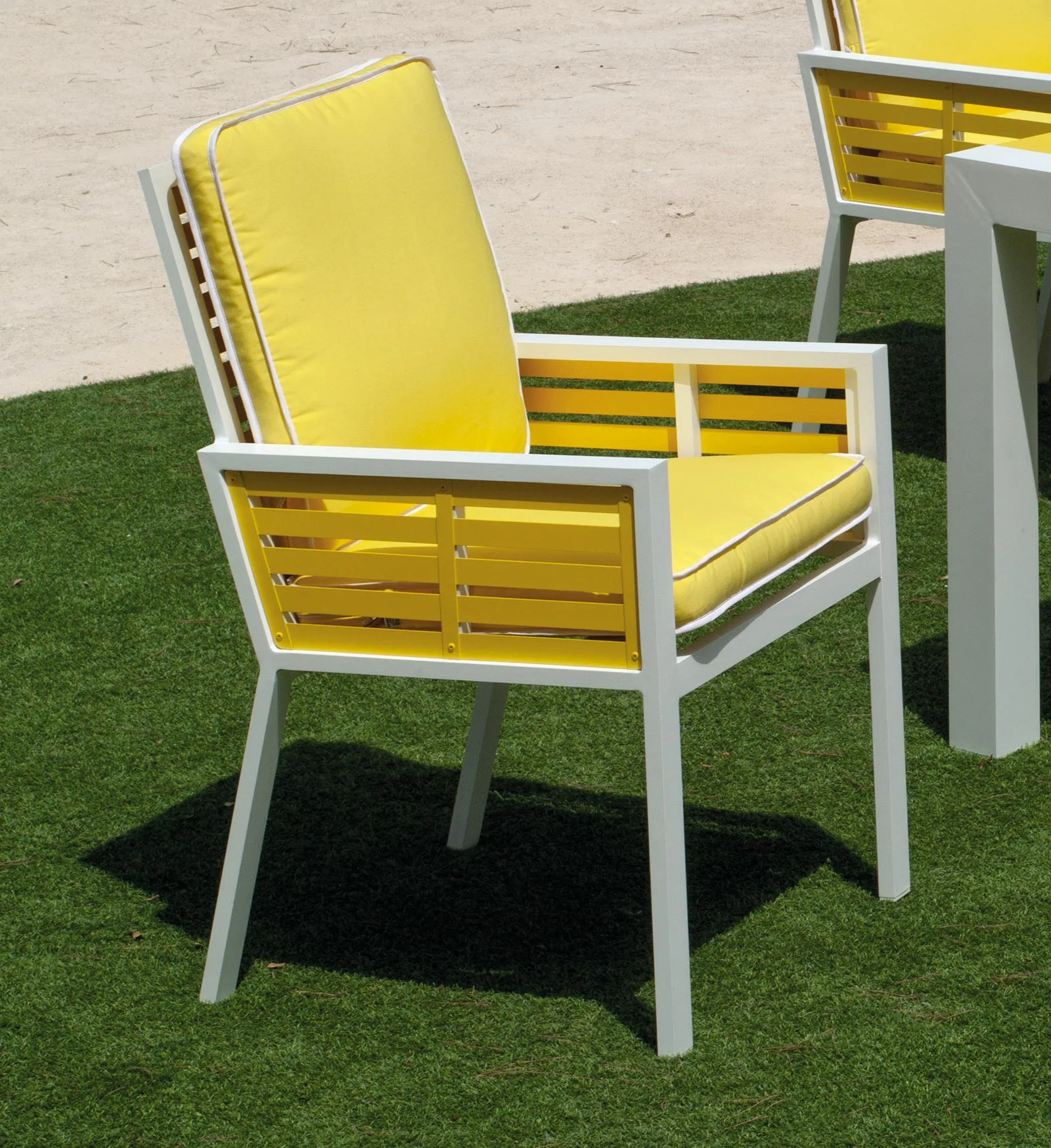 Sillón aluminio bicolor Luarca