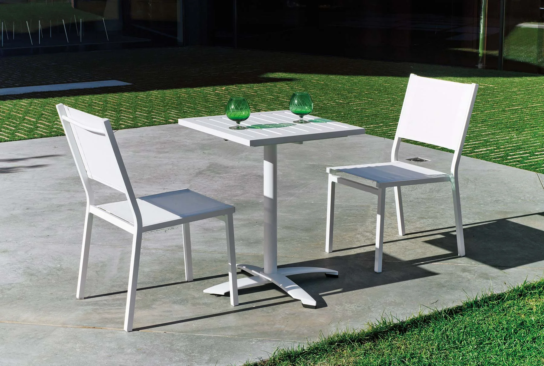 Conjunto barato de balcón con mesa y 2 sillas Boston Sión