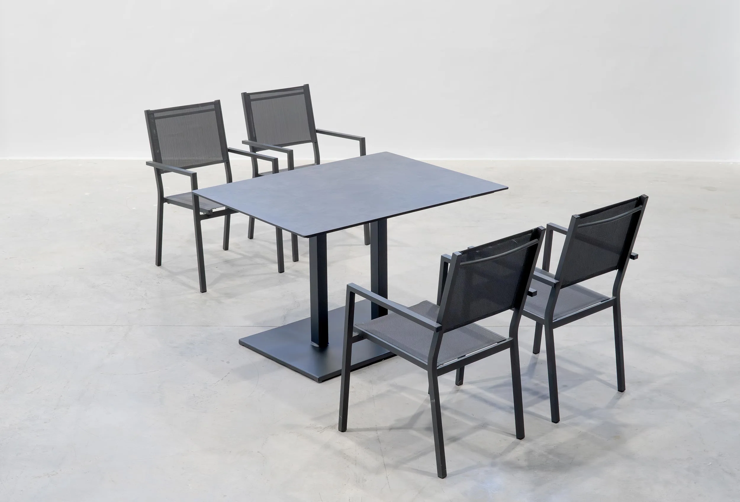 Mesa rectangular para hostelería Brisol