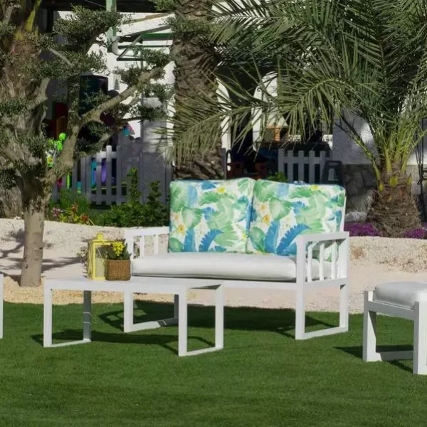 Conjunto aluminio de jardín gran confort Altiana 9