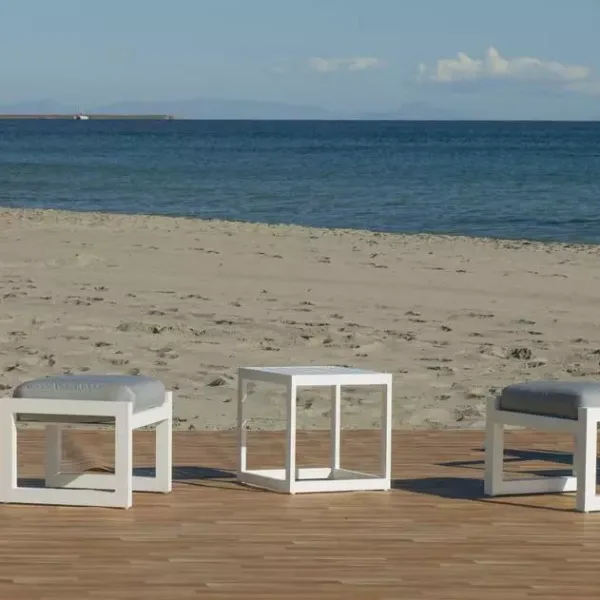 Conjunto de jardín en aluminio Alelí Luxe