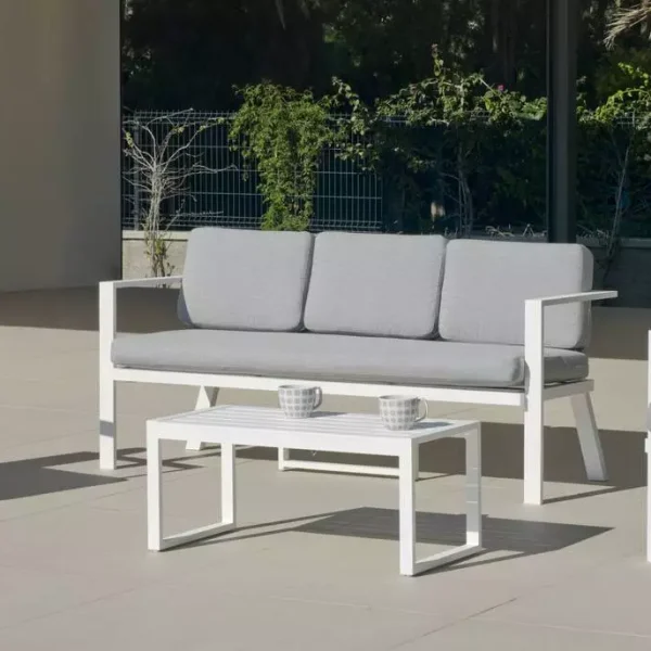 Conjunto jardín de aluminio Azores 8