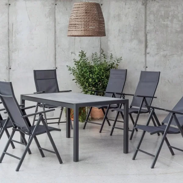 Conjunto silla reclinable Saporo Corcega