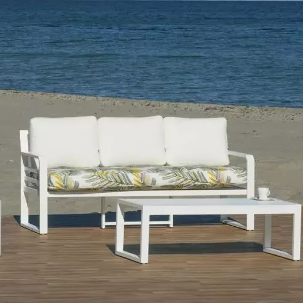 Conjunto sofás de jardín gran confort Piave 10