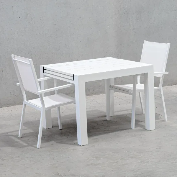 Mesa comedor extensible diseño italiano Mantua