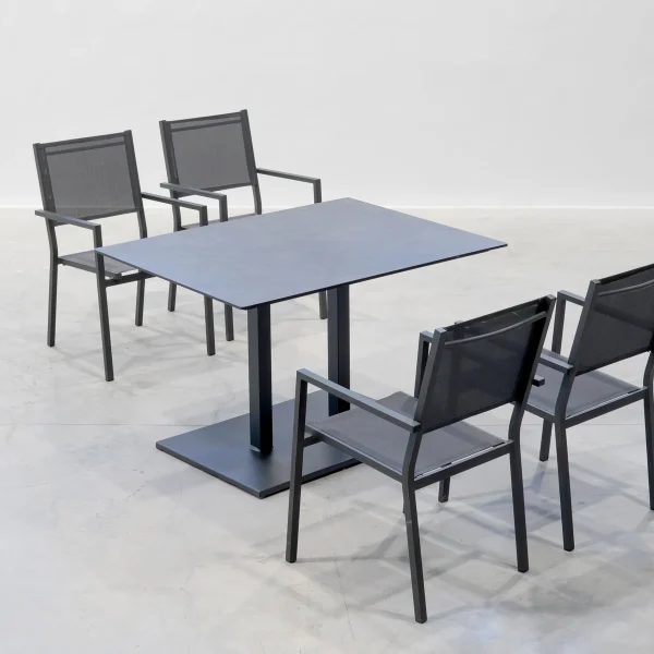 Mesa rectangular para hostelería Brisol