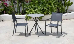 Mesa redonda para balcón Averdi