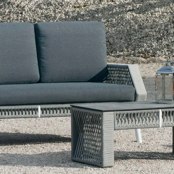 Sofá 2 plazas cuerda náutica Nápoles 2