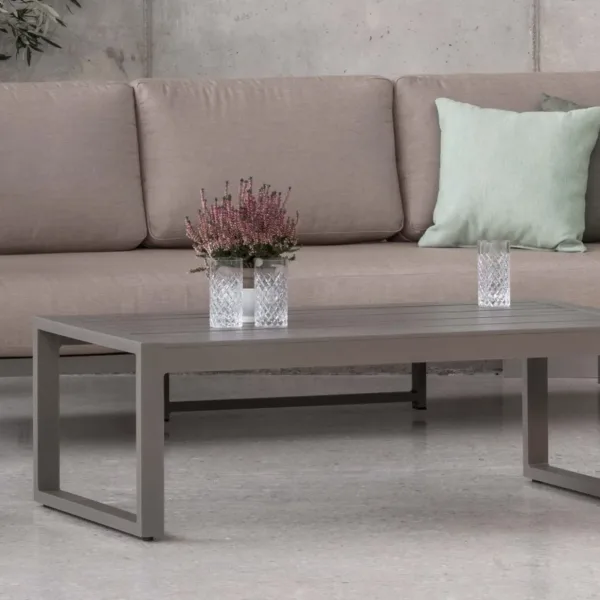 Sofá 3 plazas de lujo para exteriores Ventus