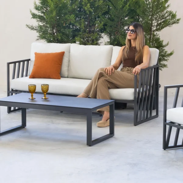 Sofá estilo industrial para casas de lujo estilo loft Lovenia