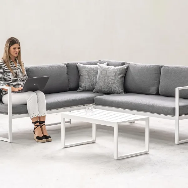 Sofá rinconera moderna modelo Duquesa