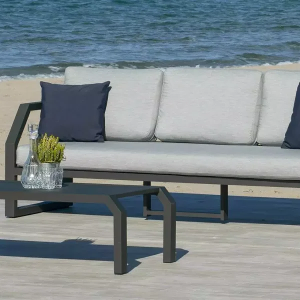 Sofás 3 plazas gran confort para exterior Bellagio